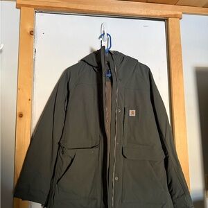 Carhartt Jacket Super Dux Quilted - Green - Medium (8/10)